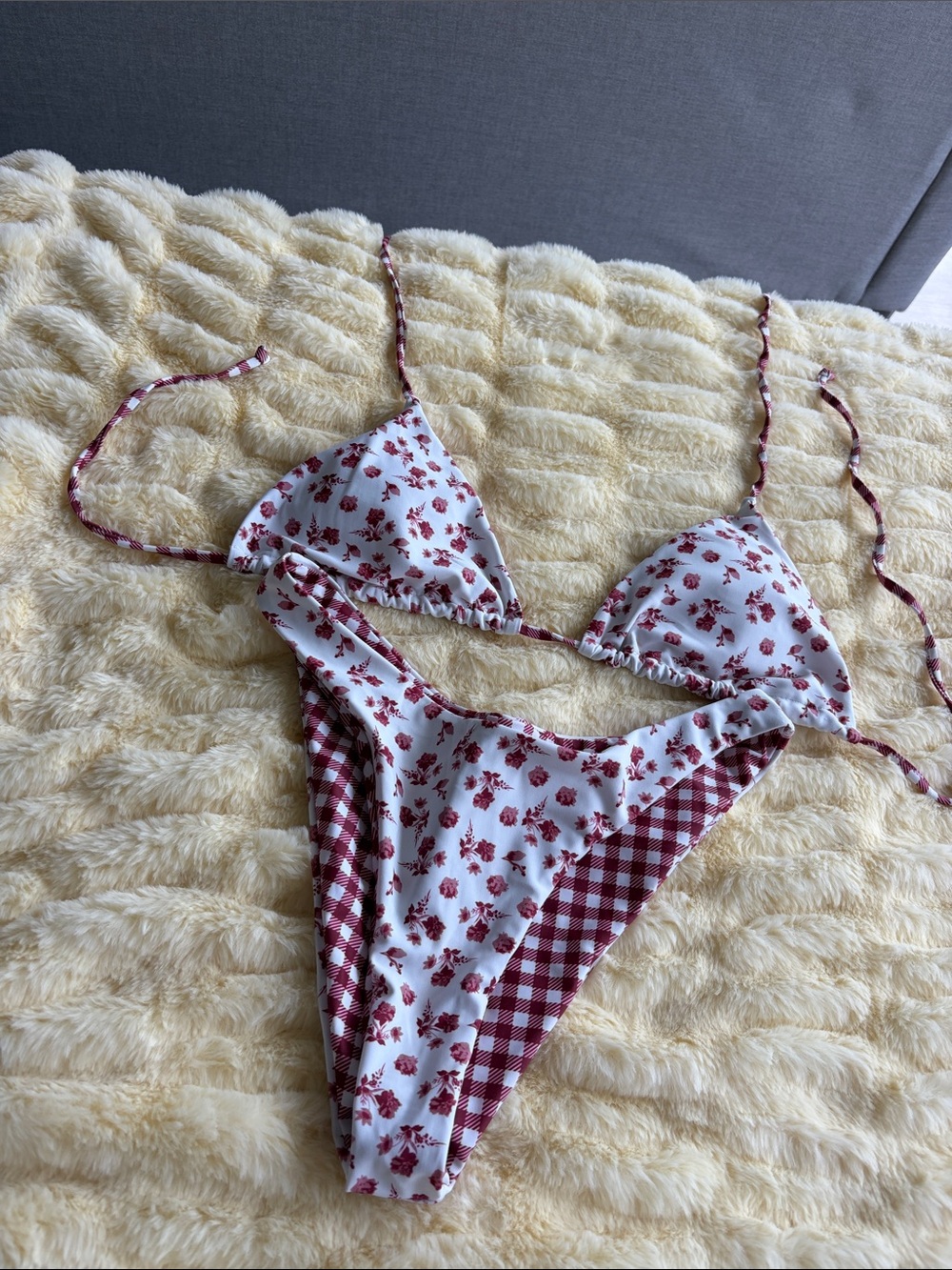 SHEIN floral bikini